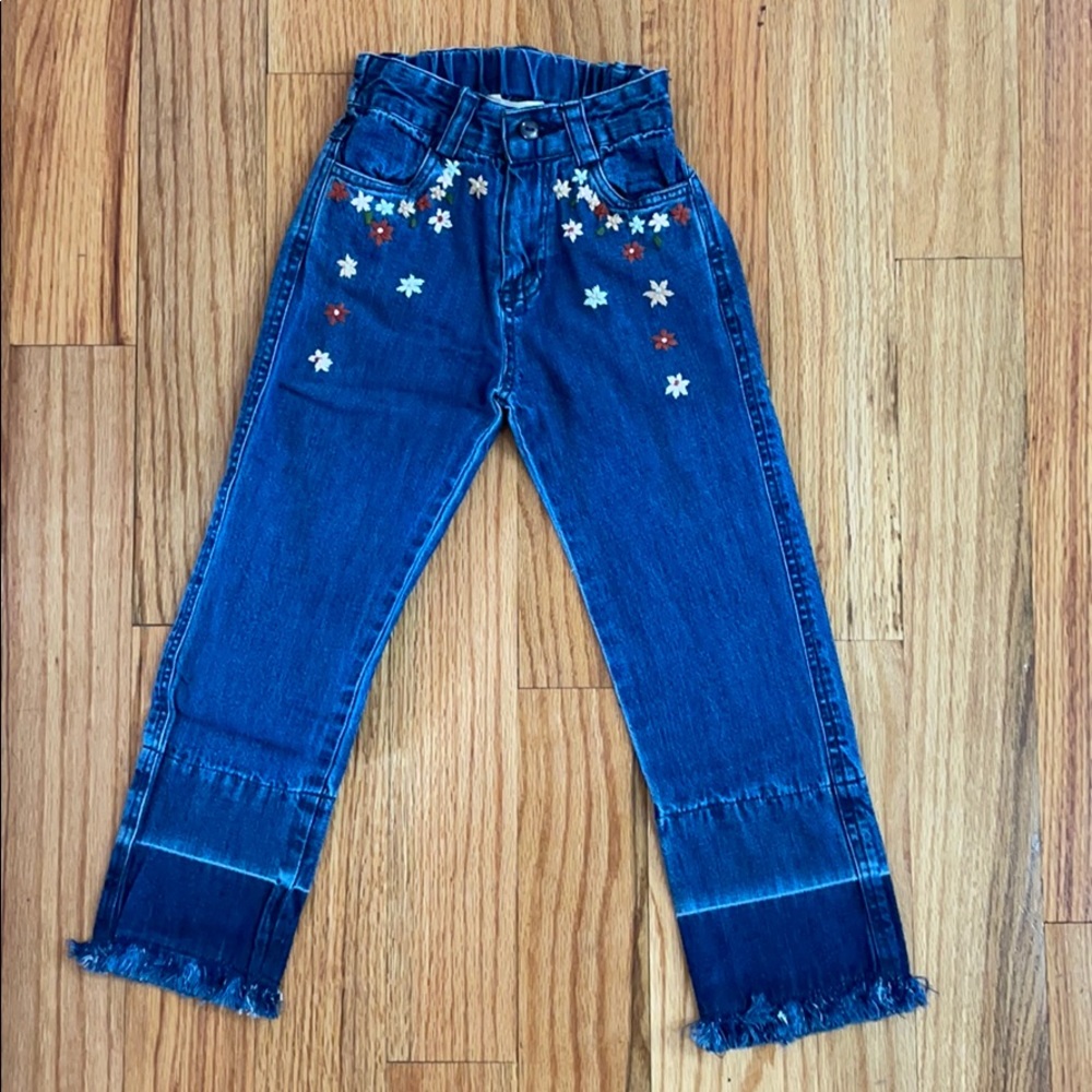 EUC Tuchinda embroidered jeans